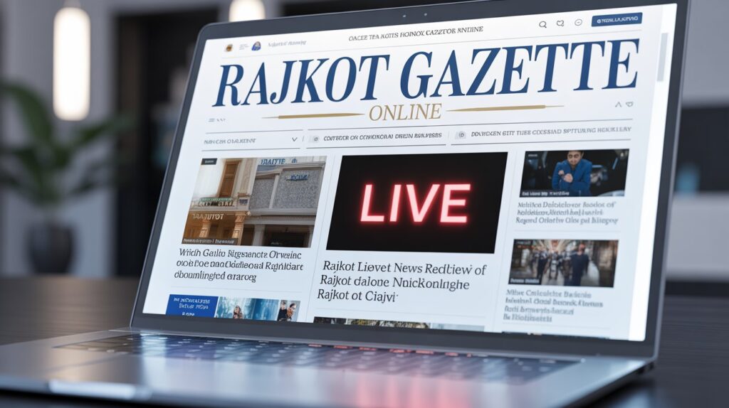 Rajkot Gazette Online Status
