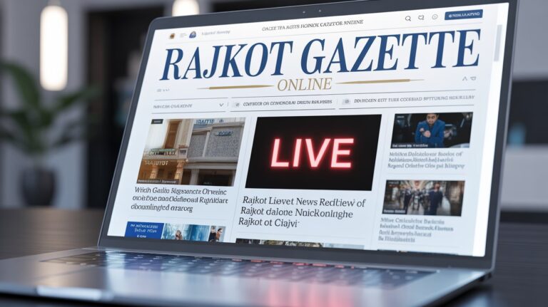 Rajkot Gazette Online Status