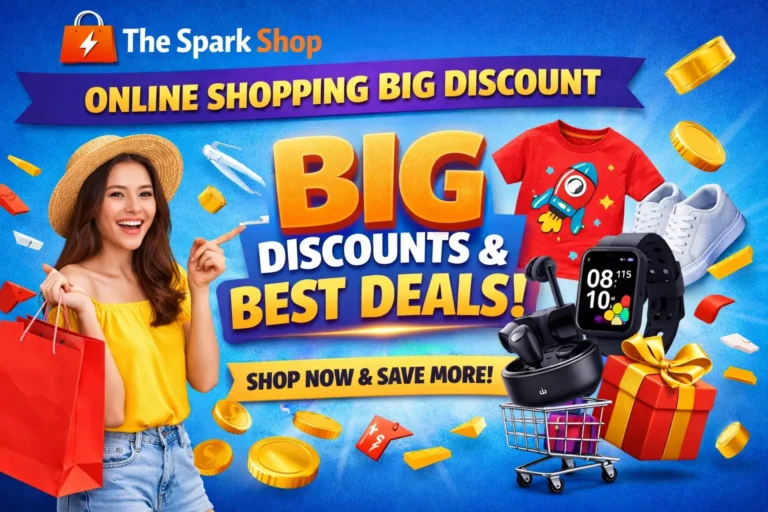 The Spark Shop – Online Shopping Big Discount Save More on Trendy Products