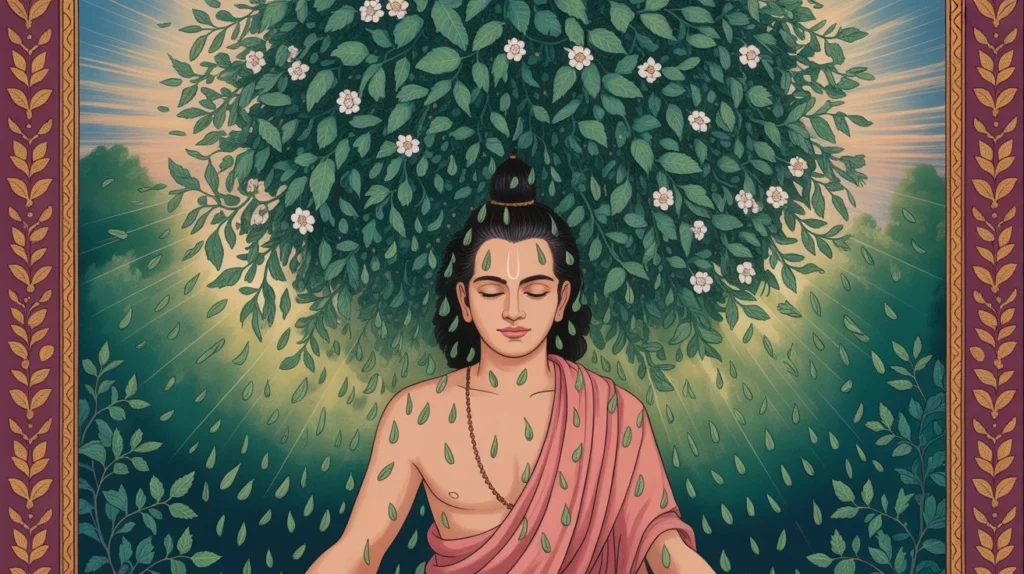 What Is the Indian Legend Regarding the Discovery of Tea